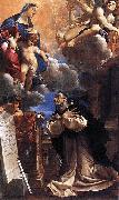 Lodovico Carracci, La Vierge et l'Enfant apparaissant a saint Hyacinthe
